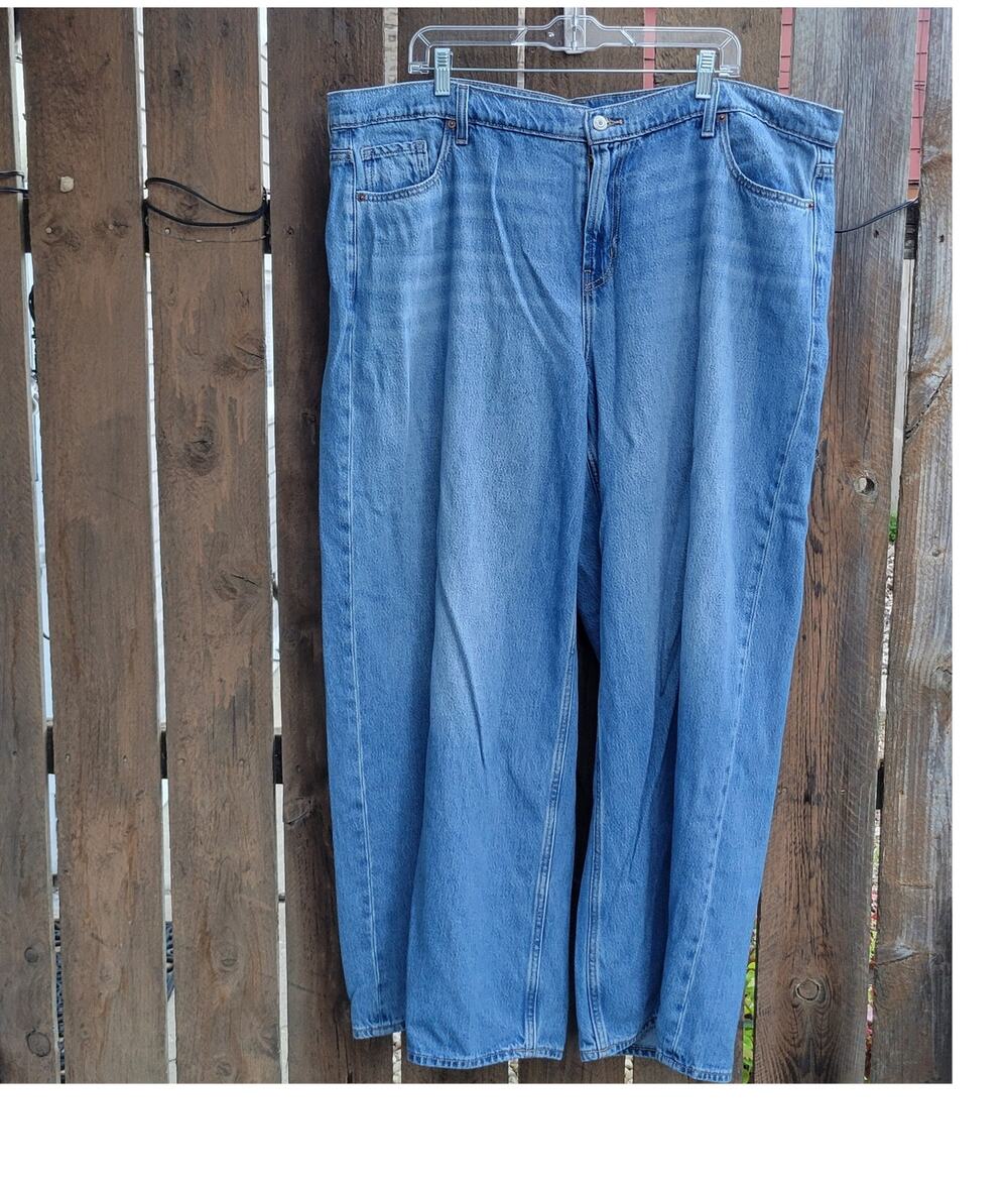 Comfy Old Navy Mid-Rise Baggy Wide Leg Jeans - Size 20 Pre-Owned
